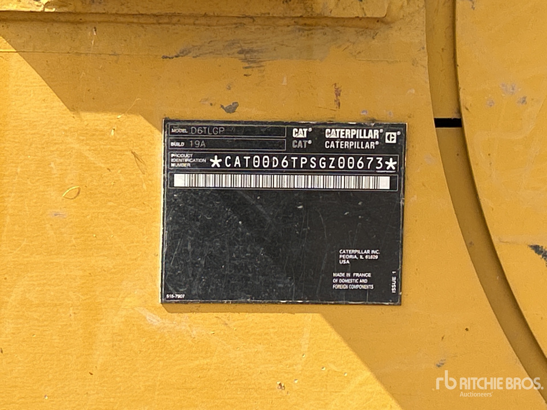 2019 Caterpillar D6T LGP