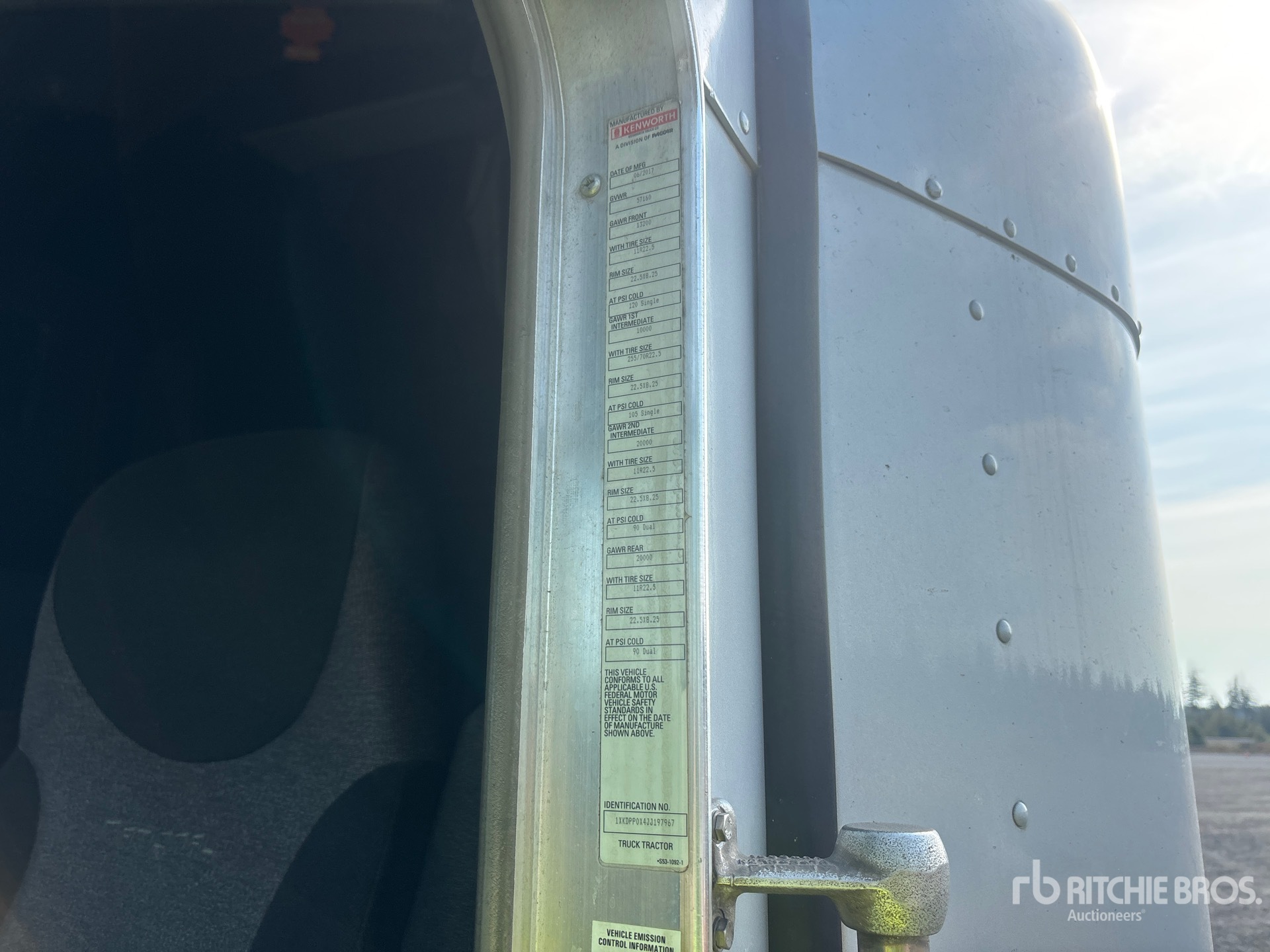 2018 Kenworth T800