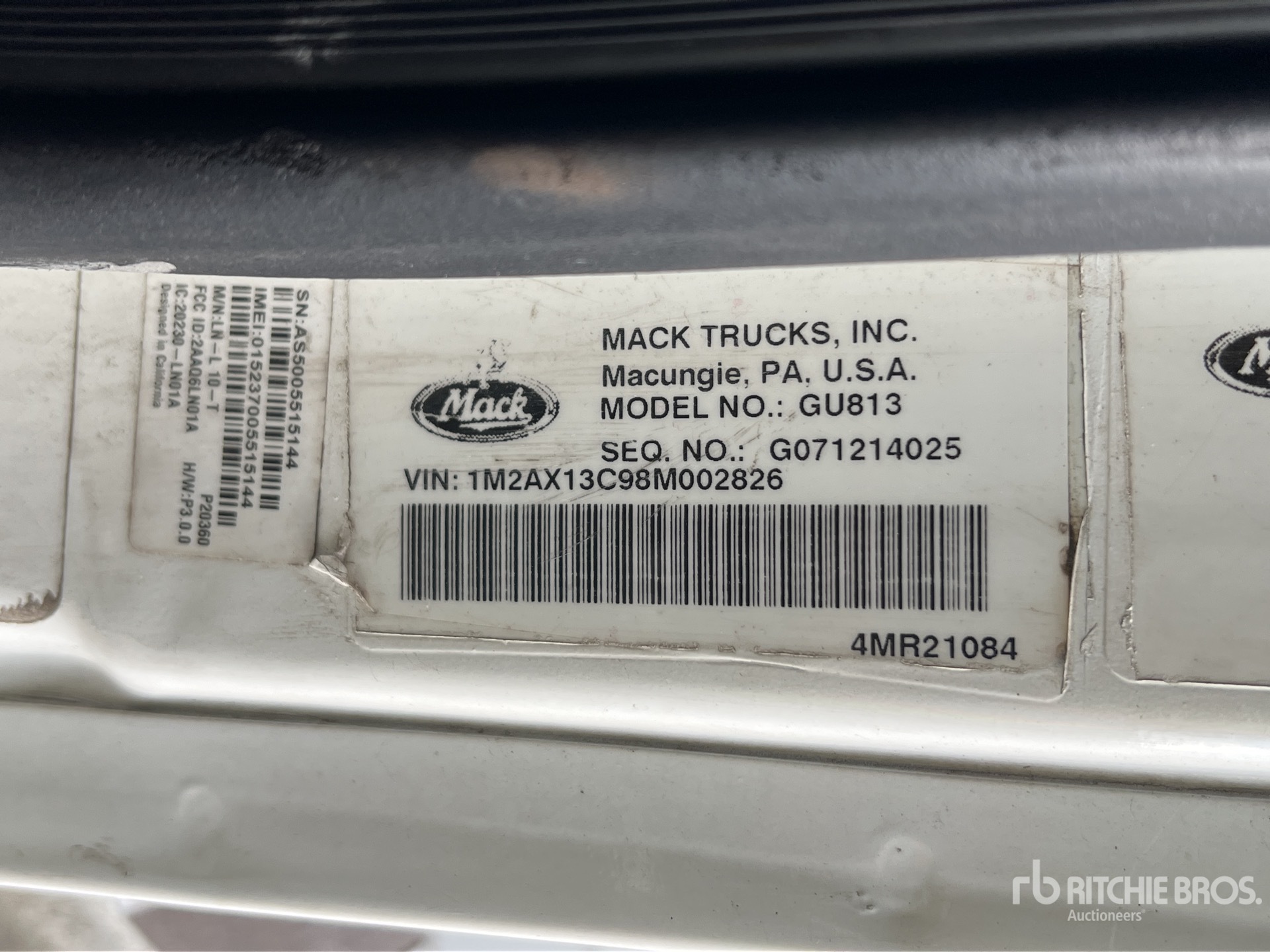 2008 Mack GRANITE