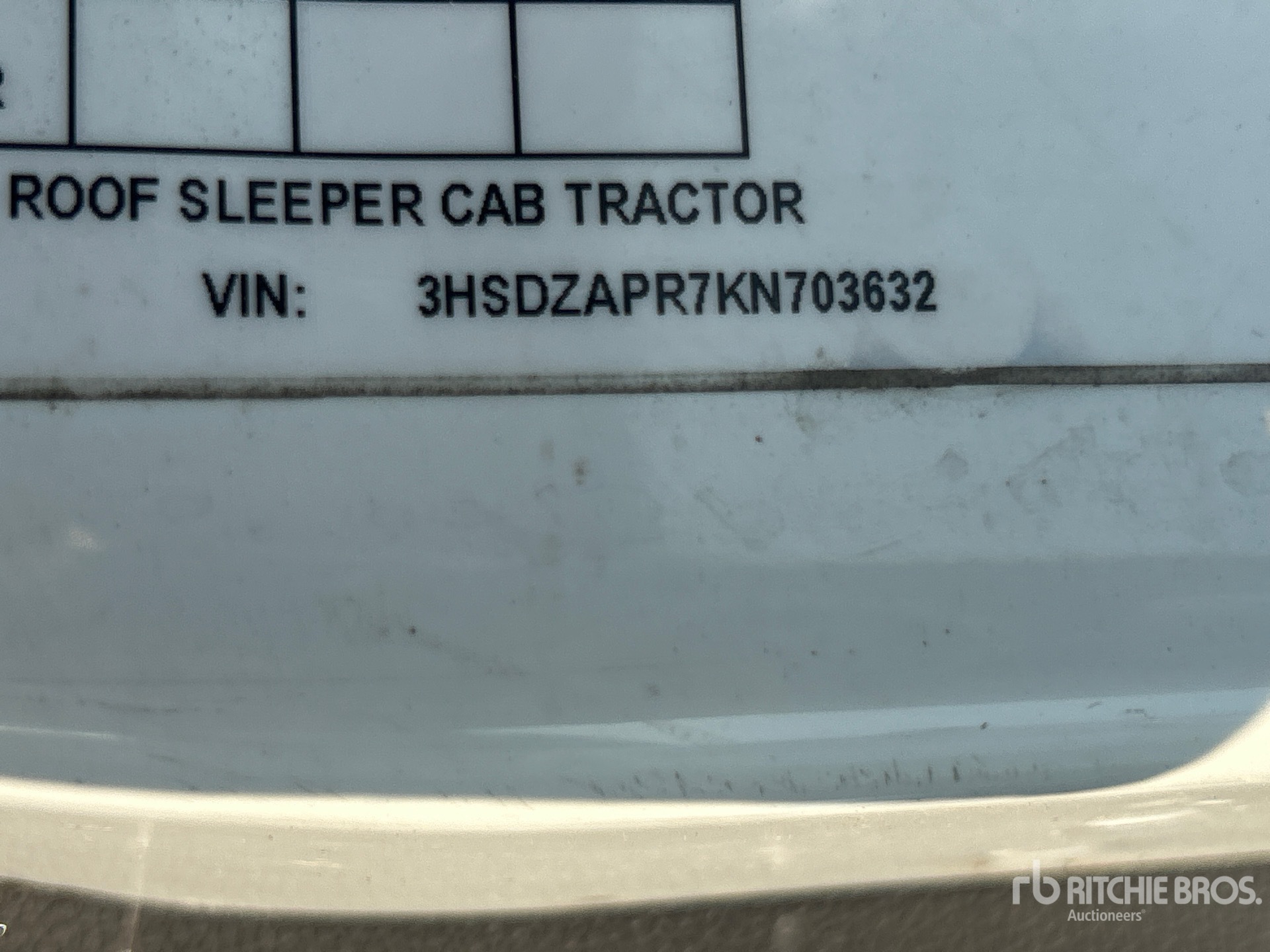 2019 International LT625