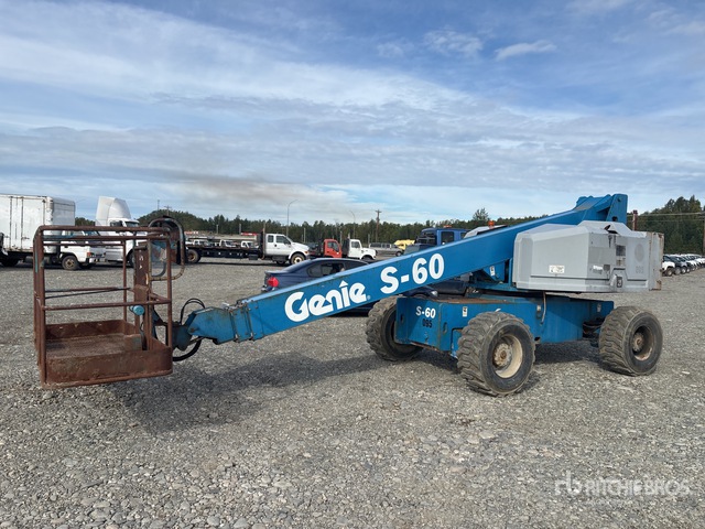 1998 Genie S60 Telescopic Boom Lift
