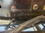 General Appearance with Frame Stamp Serial Number/VIN Photo