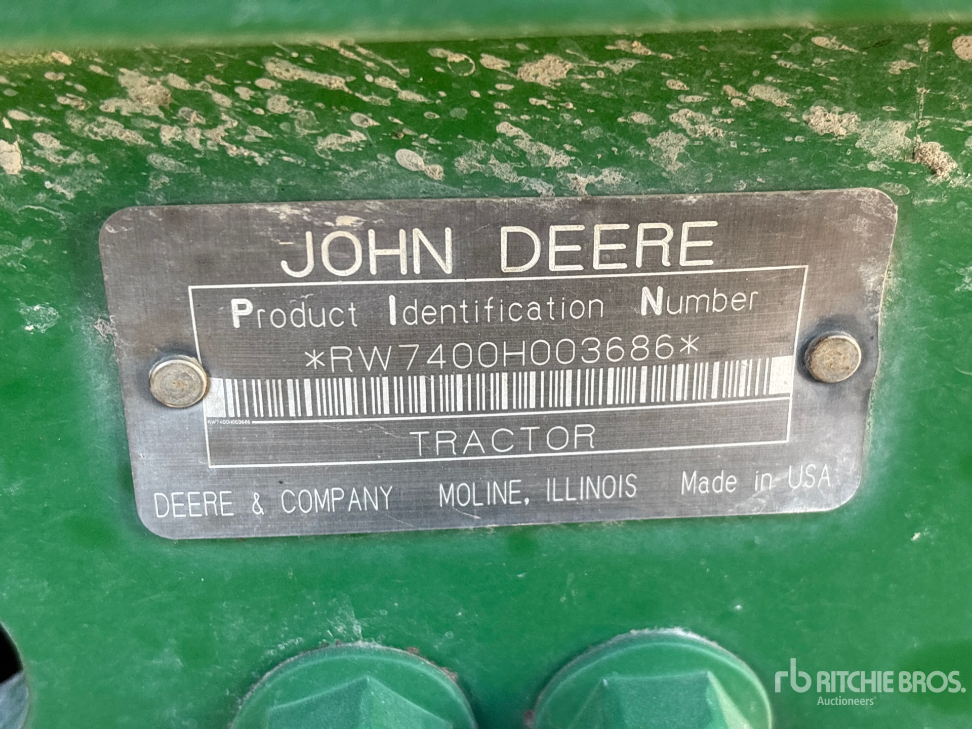 1995 John Deere 7400