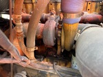 Motor with Exhaust System