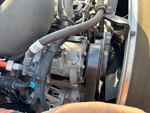 Motor with A/C Compressor