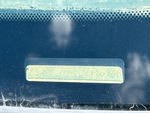 General Appearance with Frame Stamp Serial Number/VIN Photo