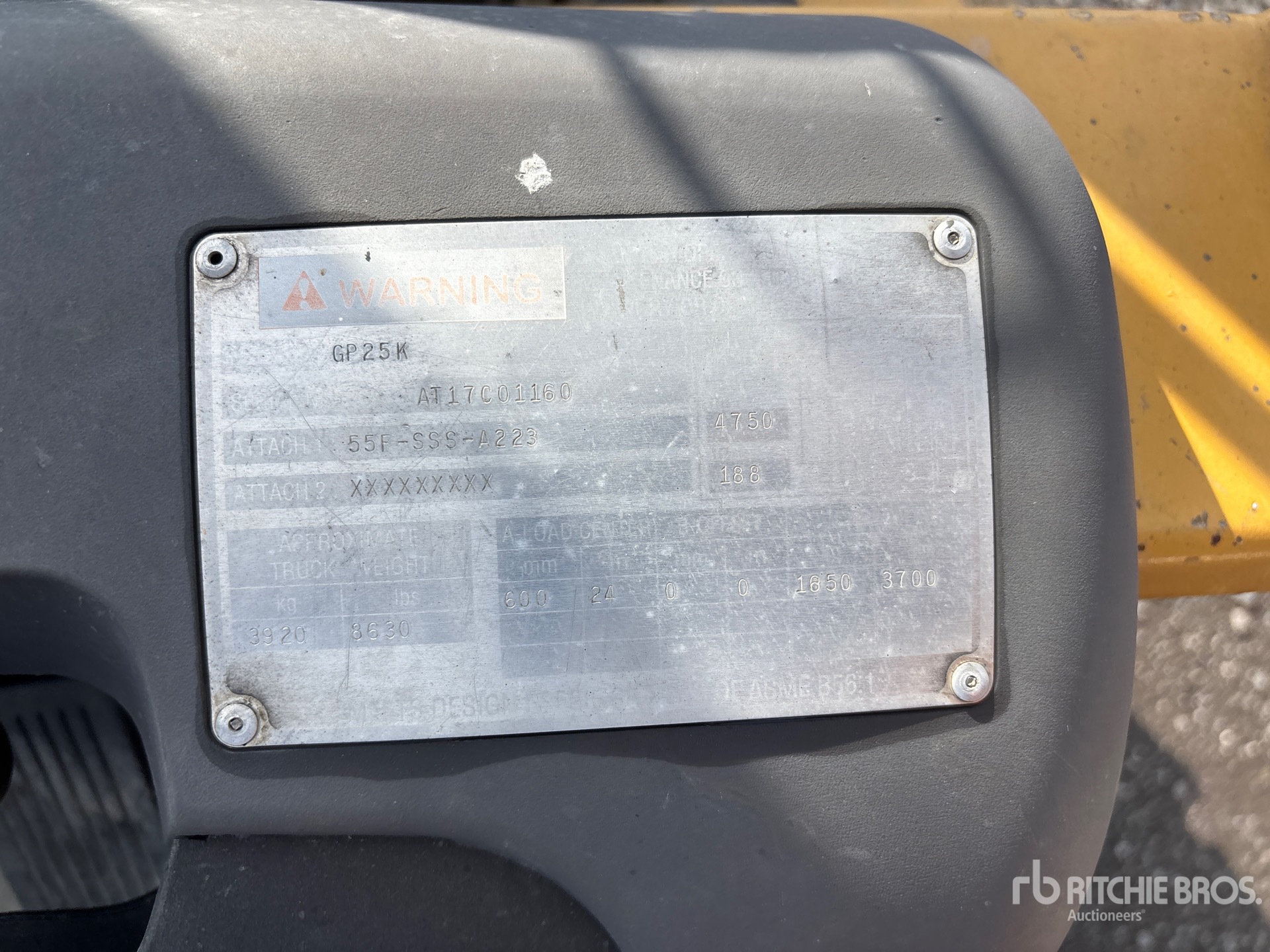 2002 Caterpillar GP25K
