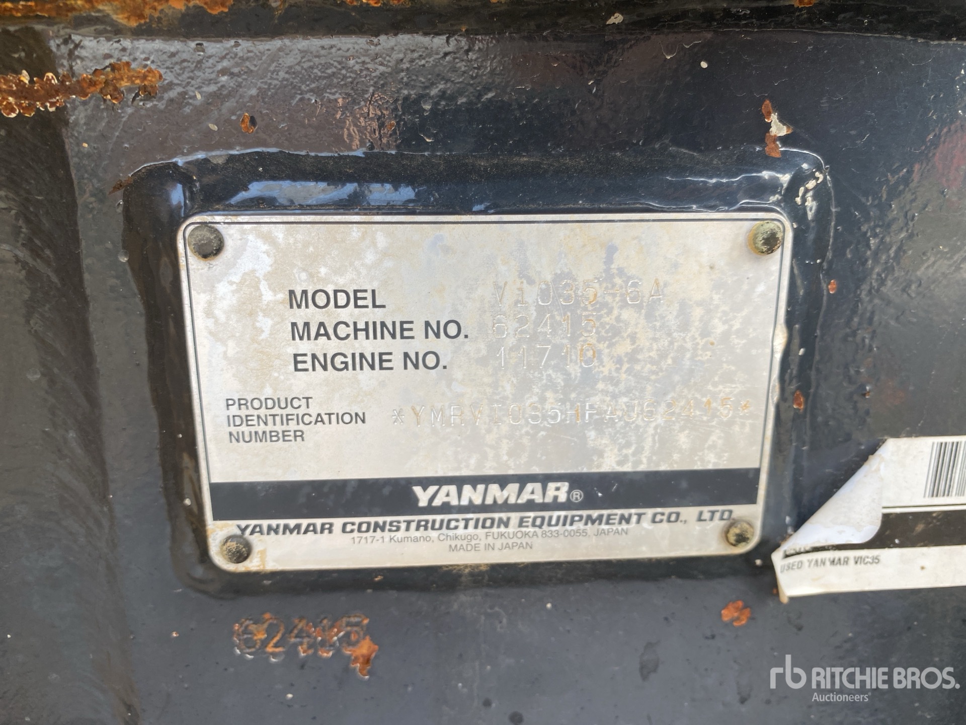 Yanmar VIO35-6A