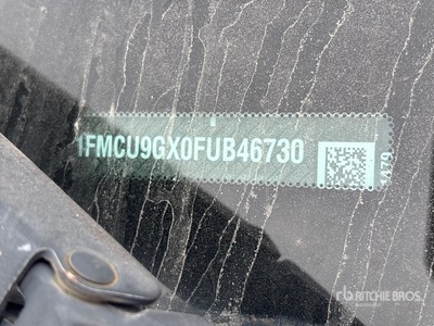 General Appearance with Frame Stamp Serial Number/VIN Photo