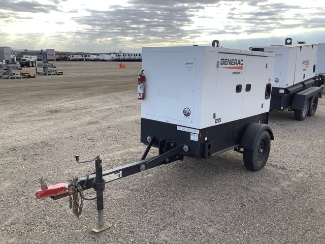 2021 (unverified) Generac MDG25IF4 17.5 kVA Mobile Generator Set