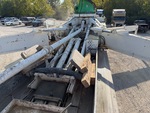 Chassis with Concrete Pump Cylinders