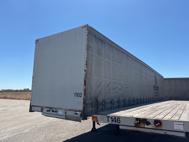 2005 Transcraft 48x102 48 ft Curtain Side Trailer