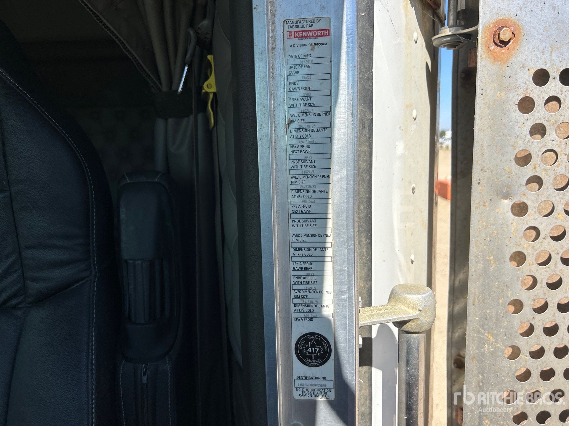 2013 Kenworth T800