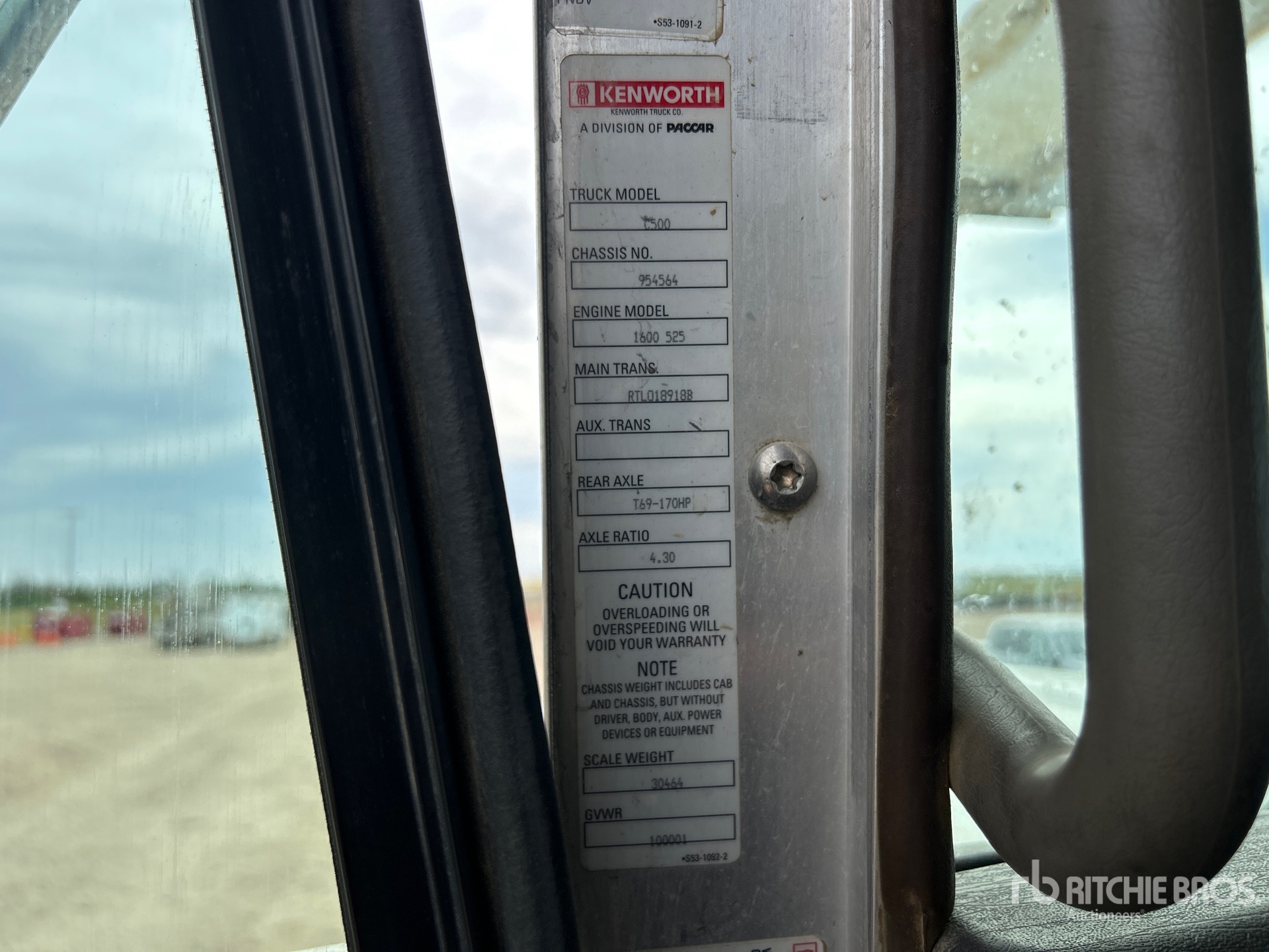2012 Kenworth C500