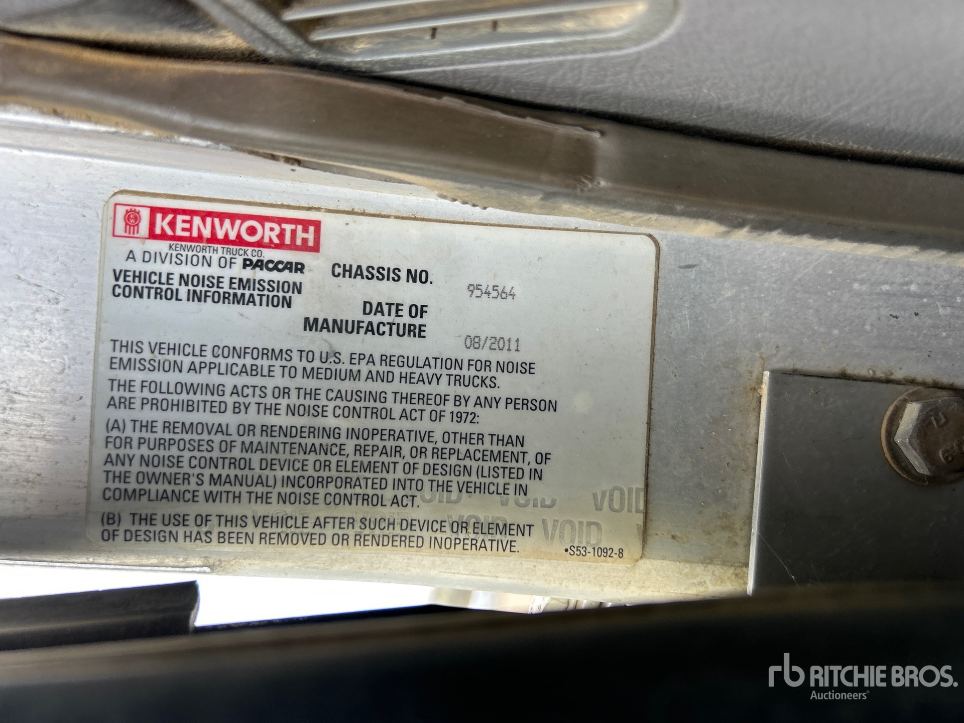 2012 Kenworth C500