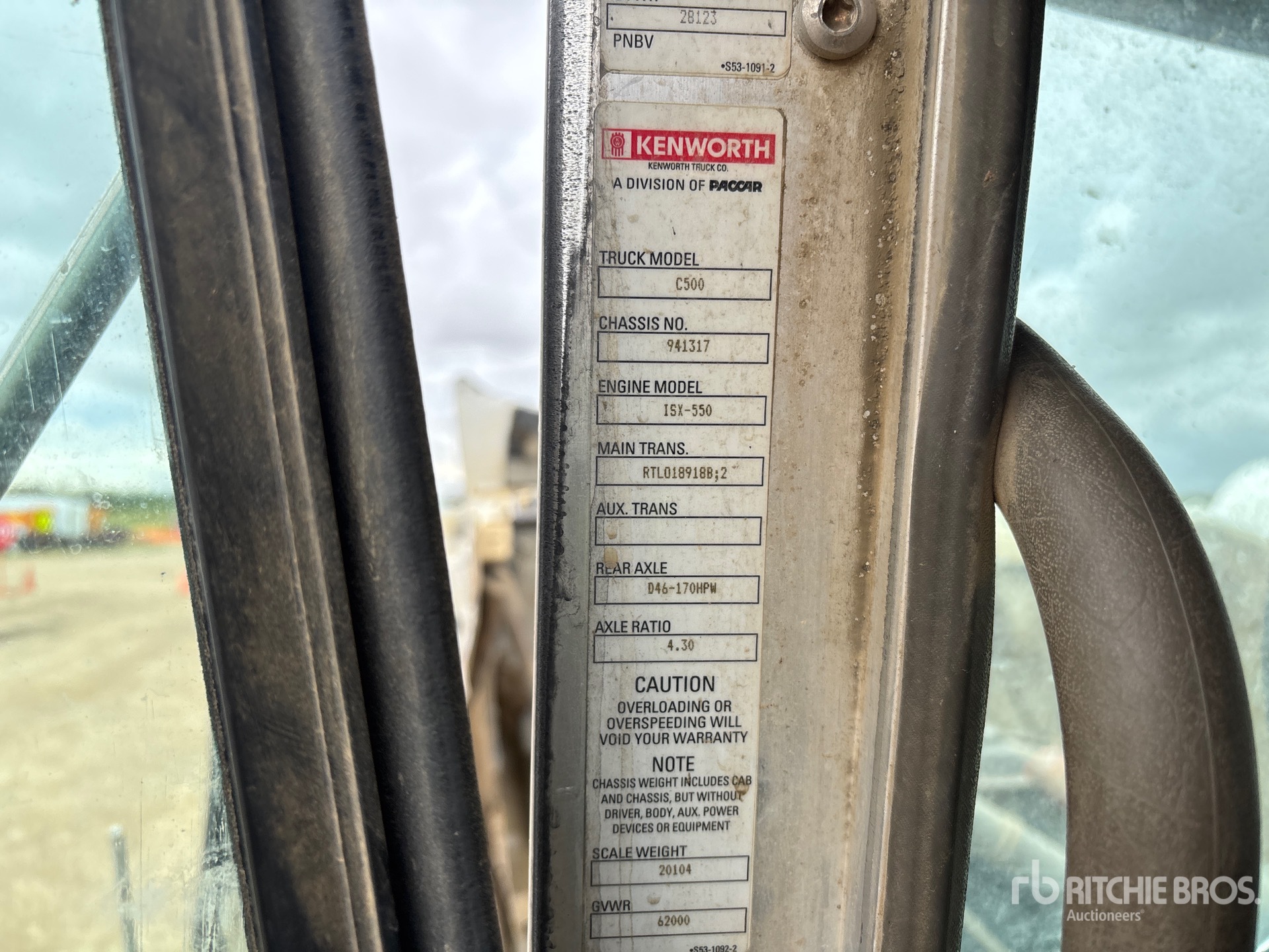 2009 Kenworth C500