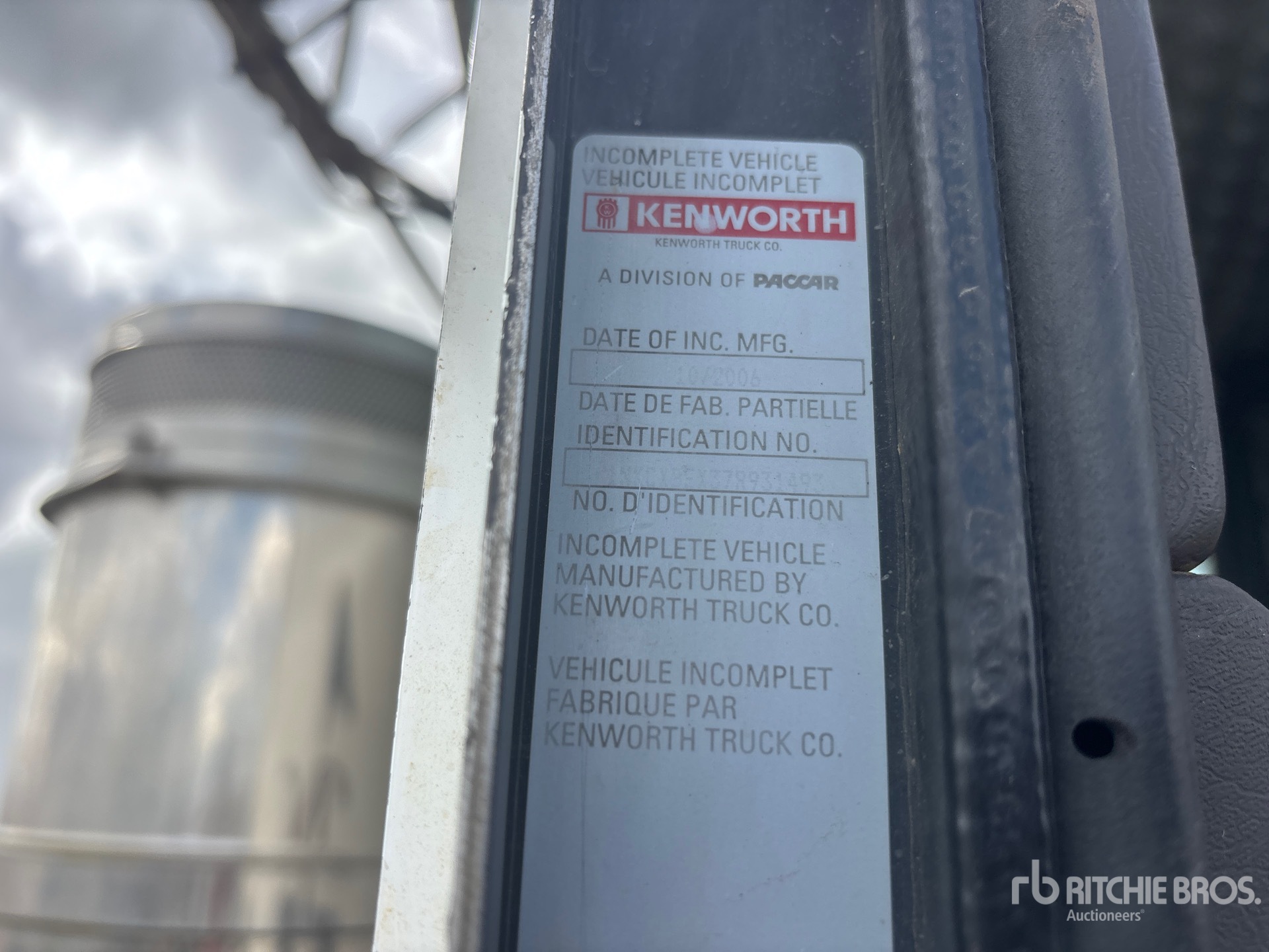2007 Kenworth C500