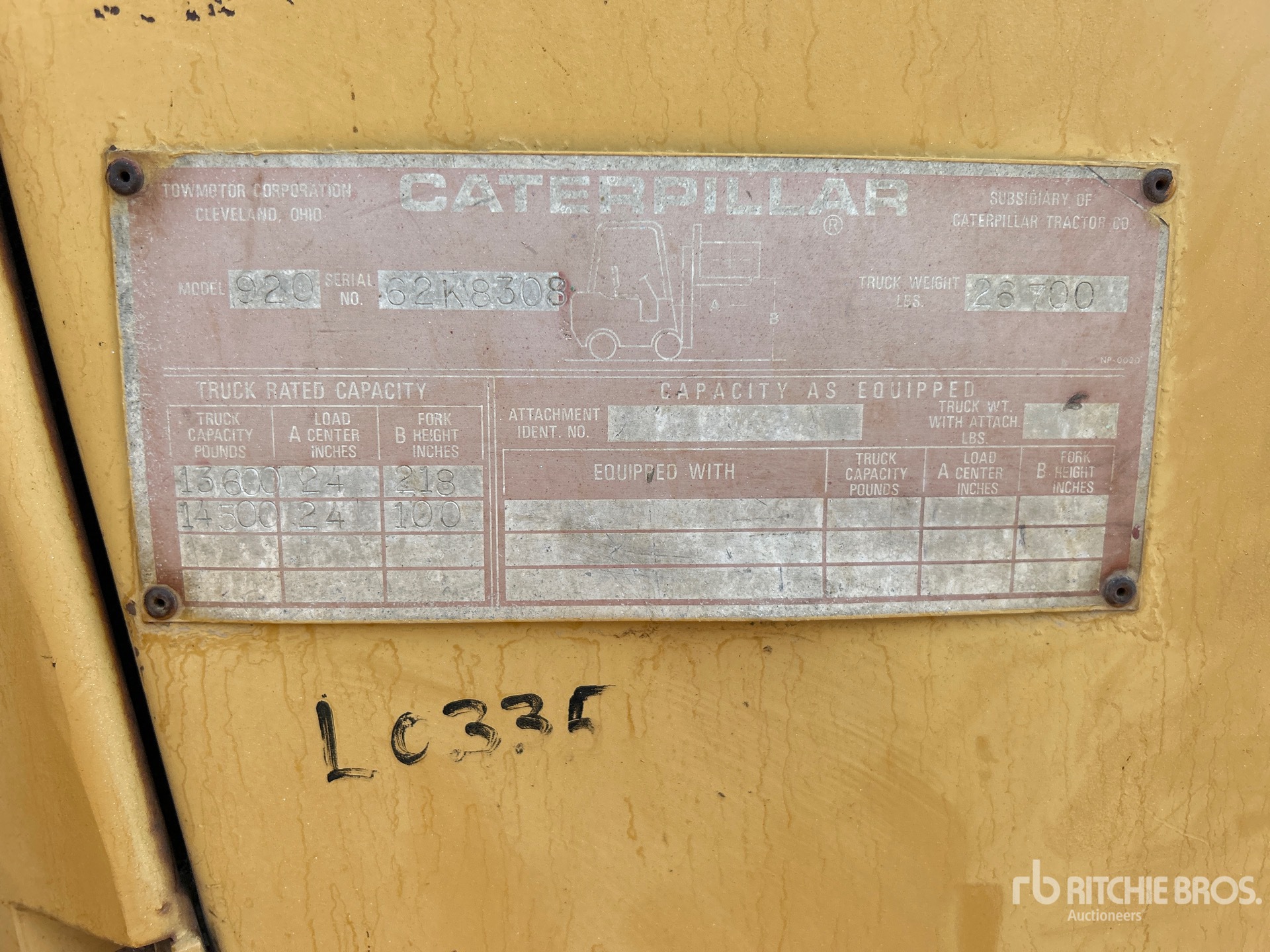 1976 Caterpillar 920