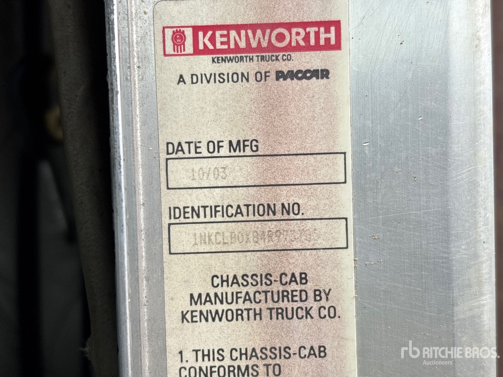 2004 Kenworth C500B