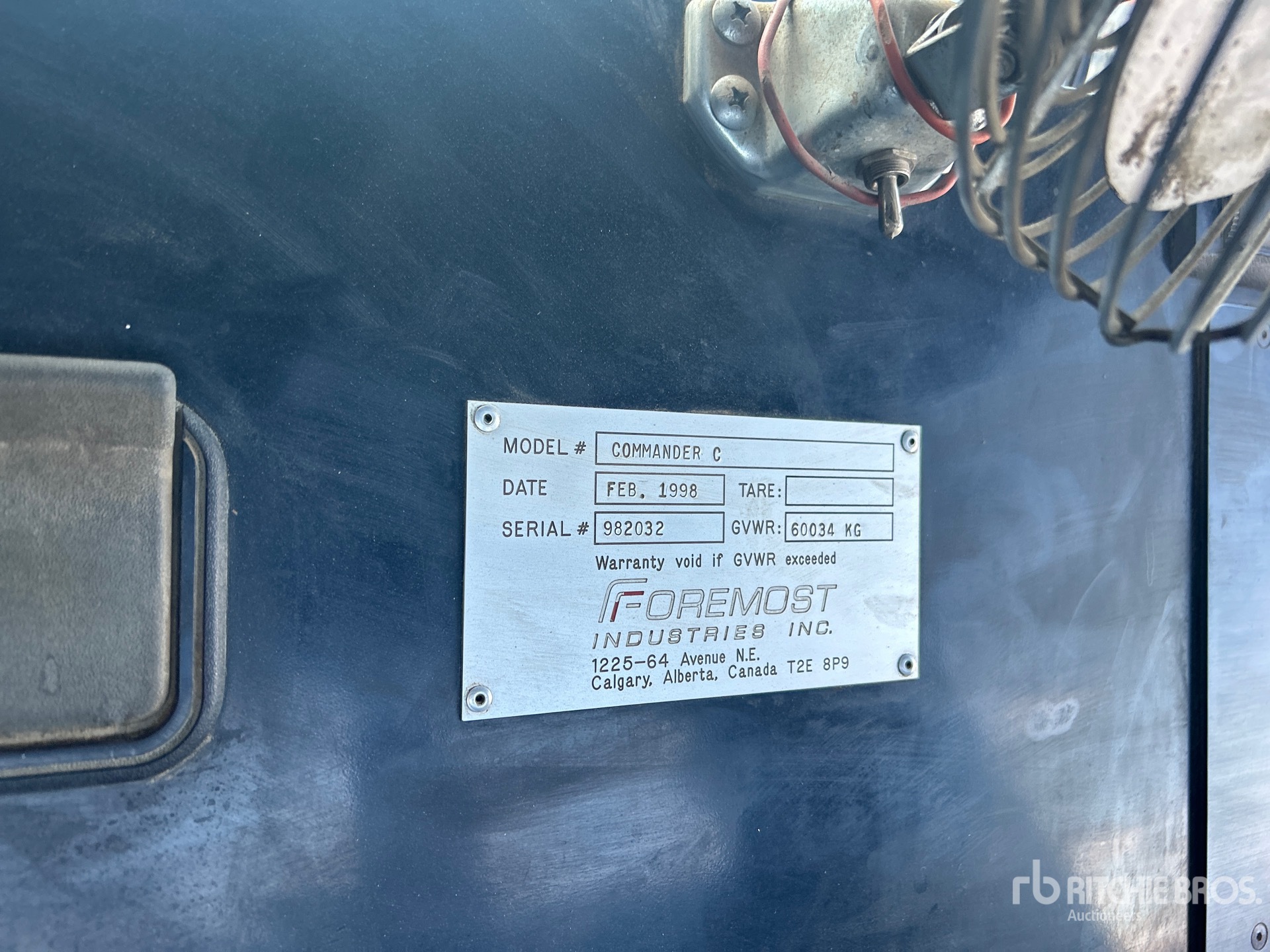 1998 Foremost COMMANDER