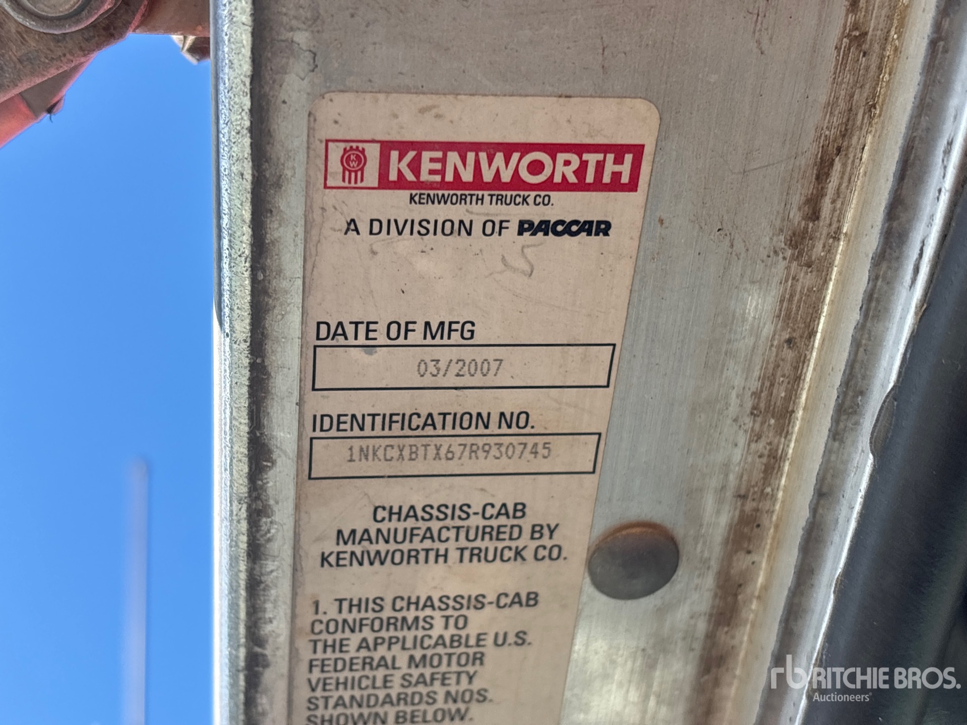 2007 Kenworth C500 420