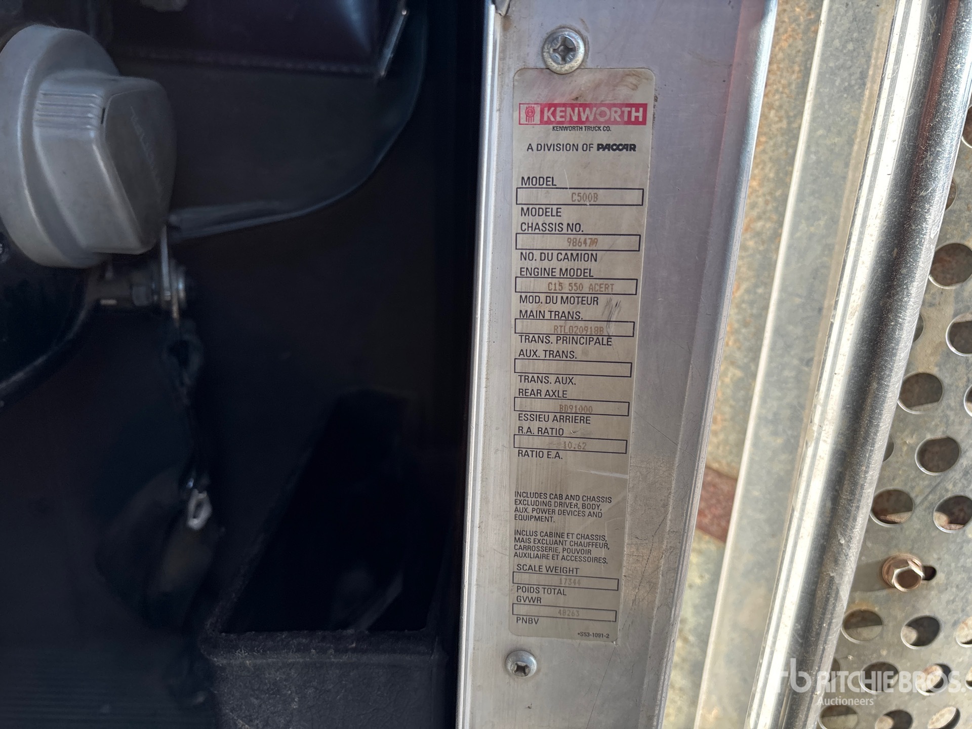 2006 Kenworth C500