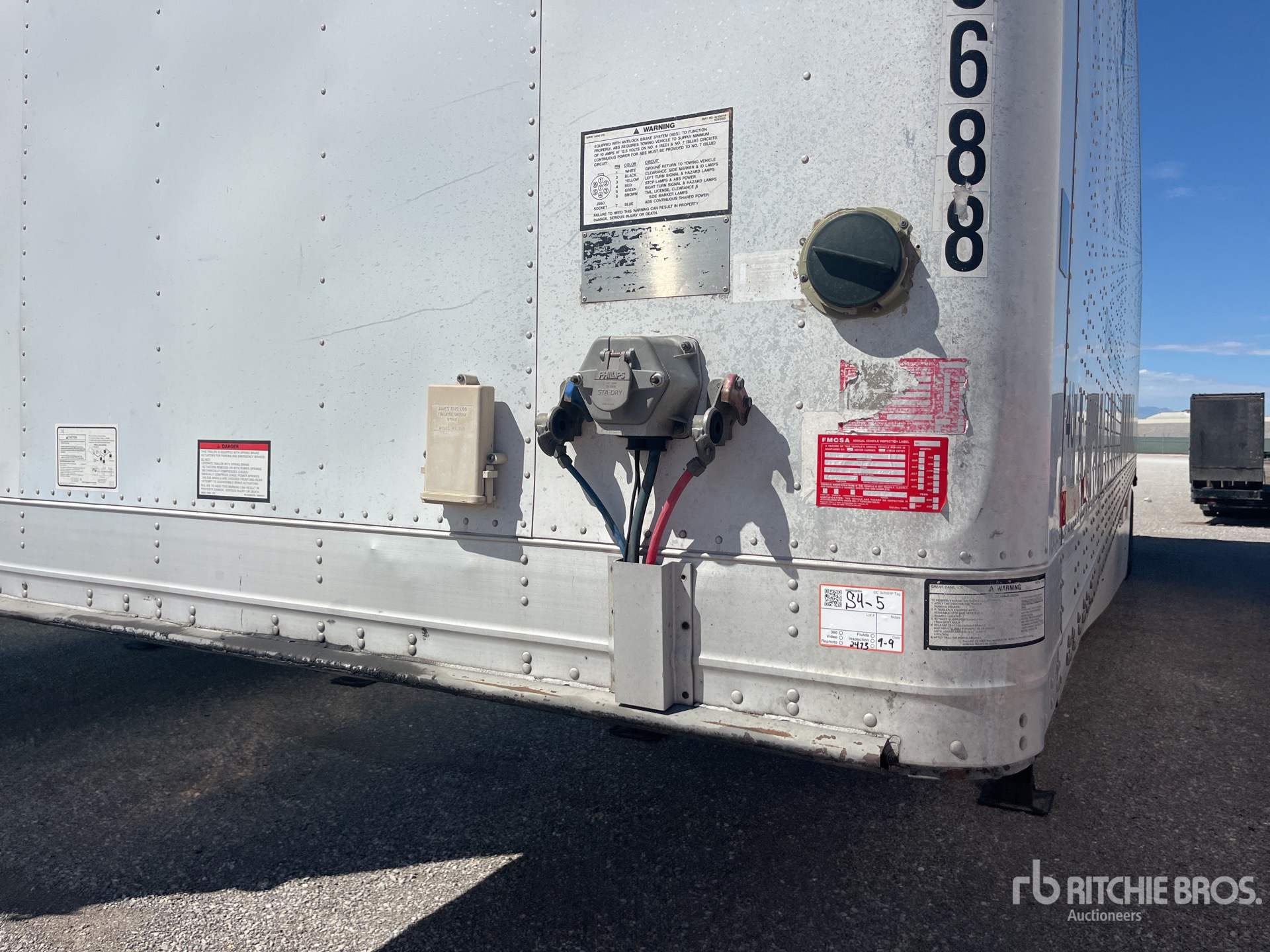 2008 Great Dane 48 FT T/A