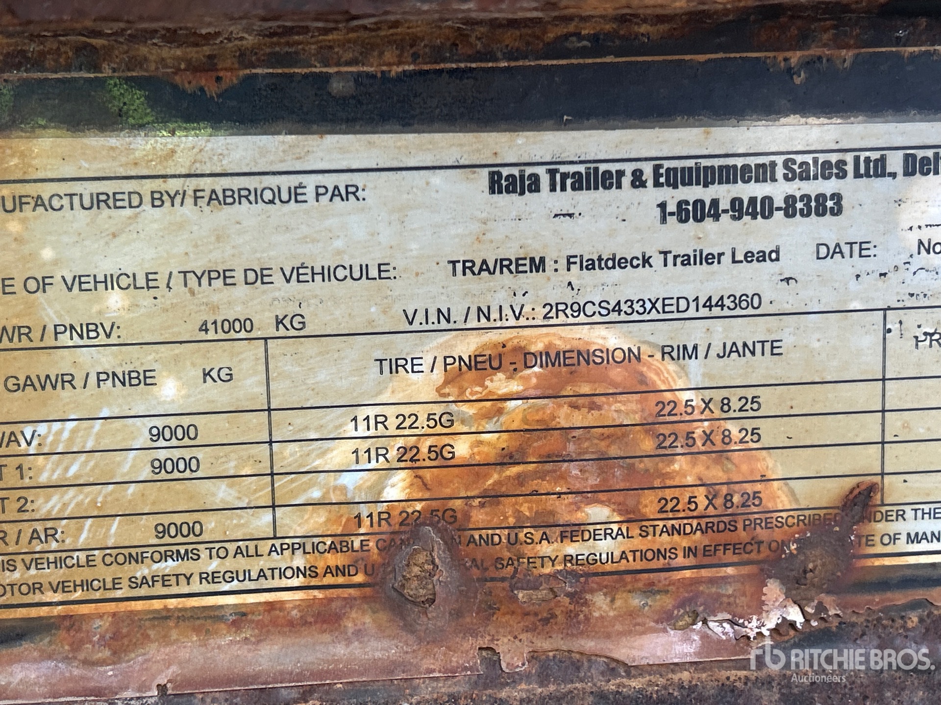 2014 Raja 32 FT SUPER B-TRAIN LEAD