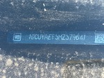 General Appearance with Frame Stamp Serial Number/VIN Photo