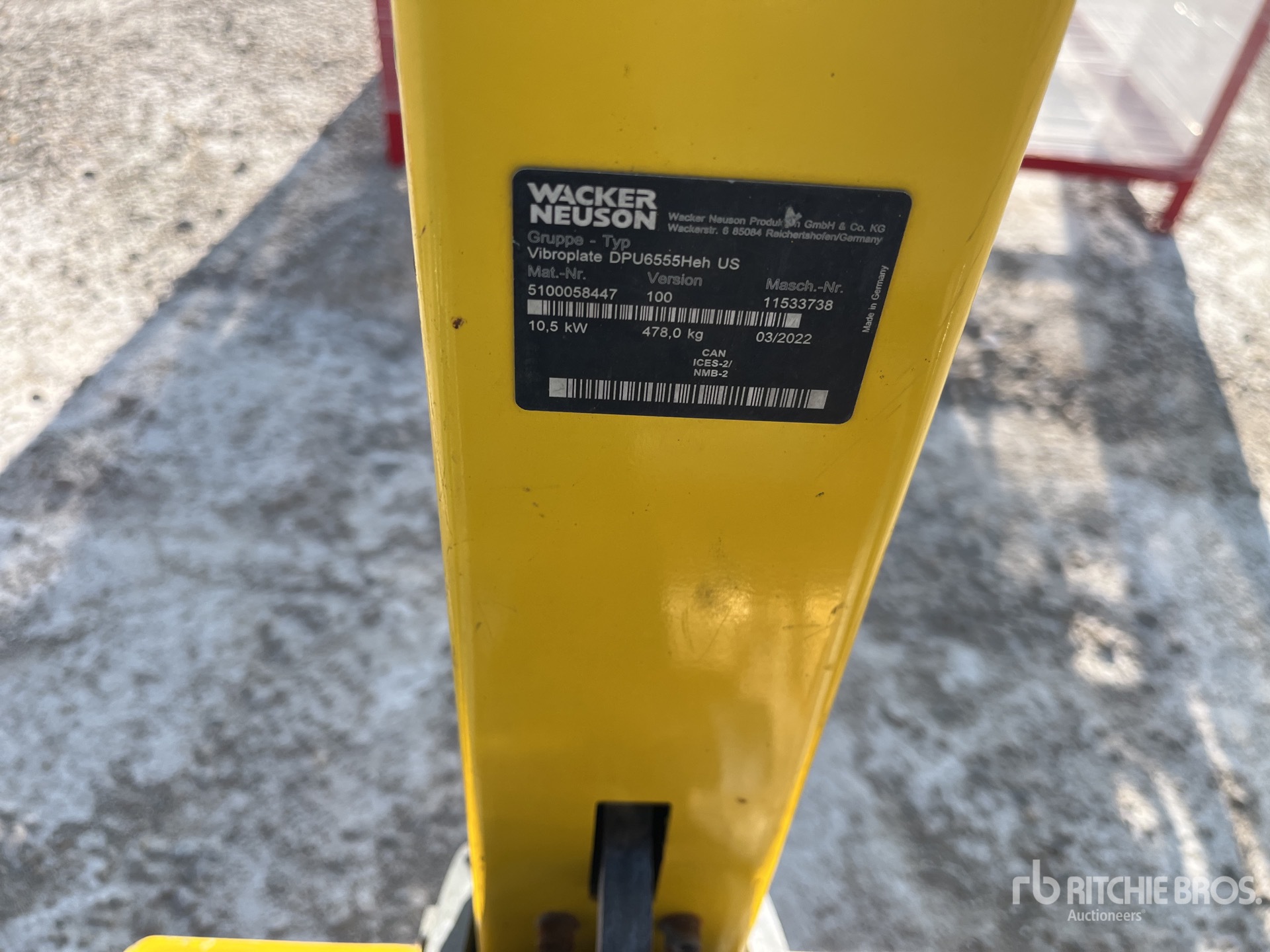 2022 Wacker Neuson DPU 6555HE
