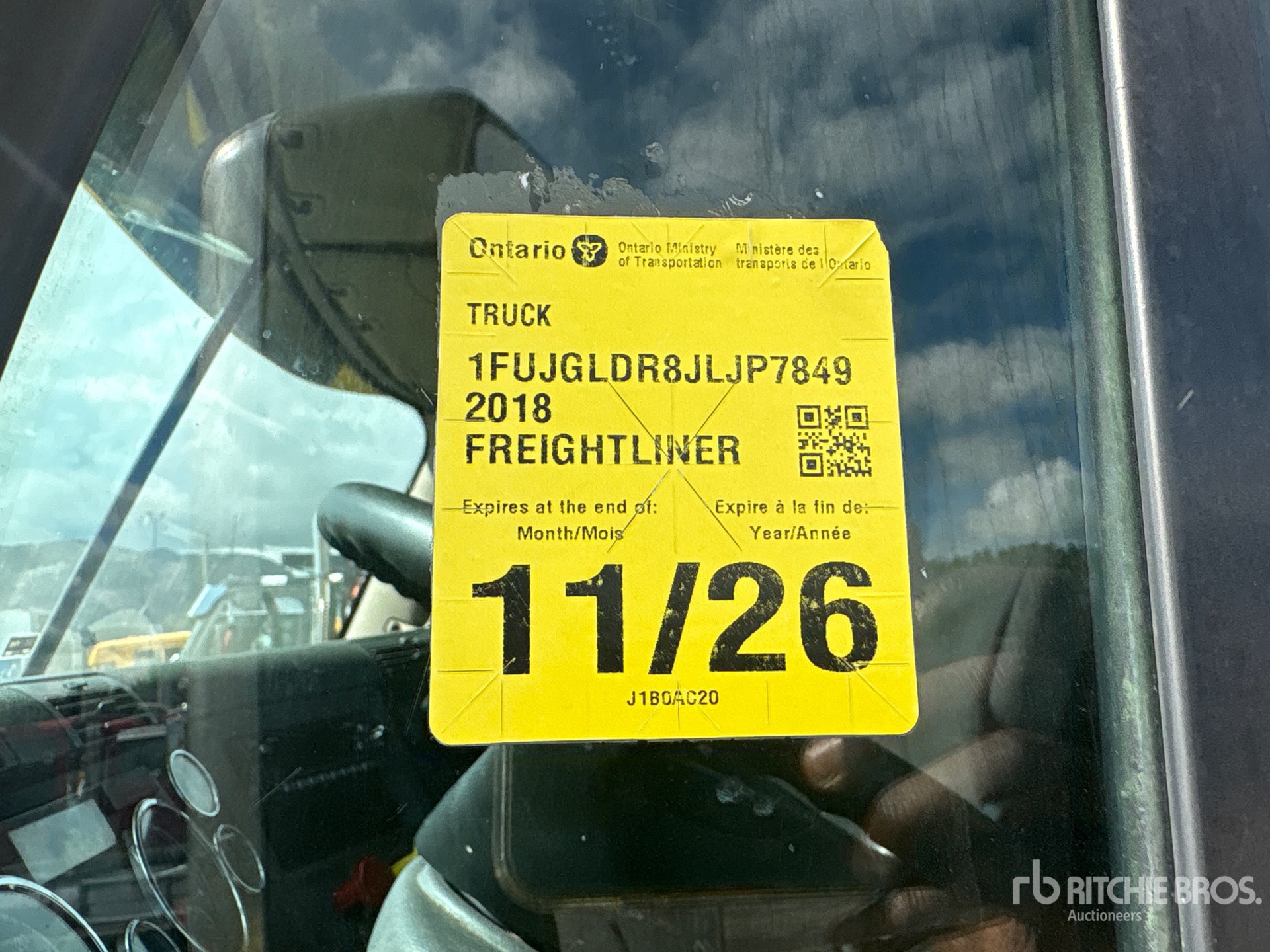 2018 Freightliner CASCADIA 125
