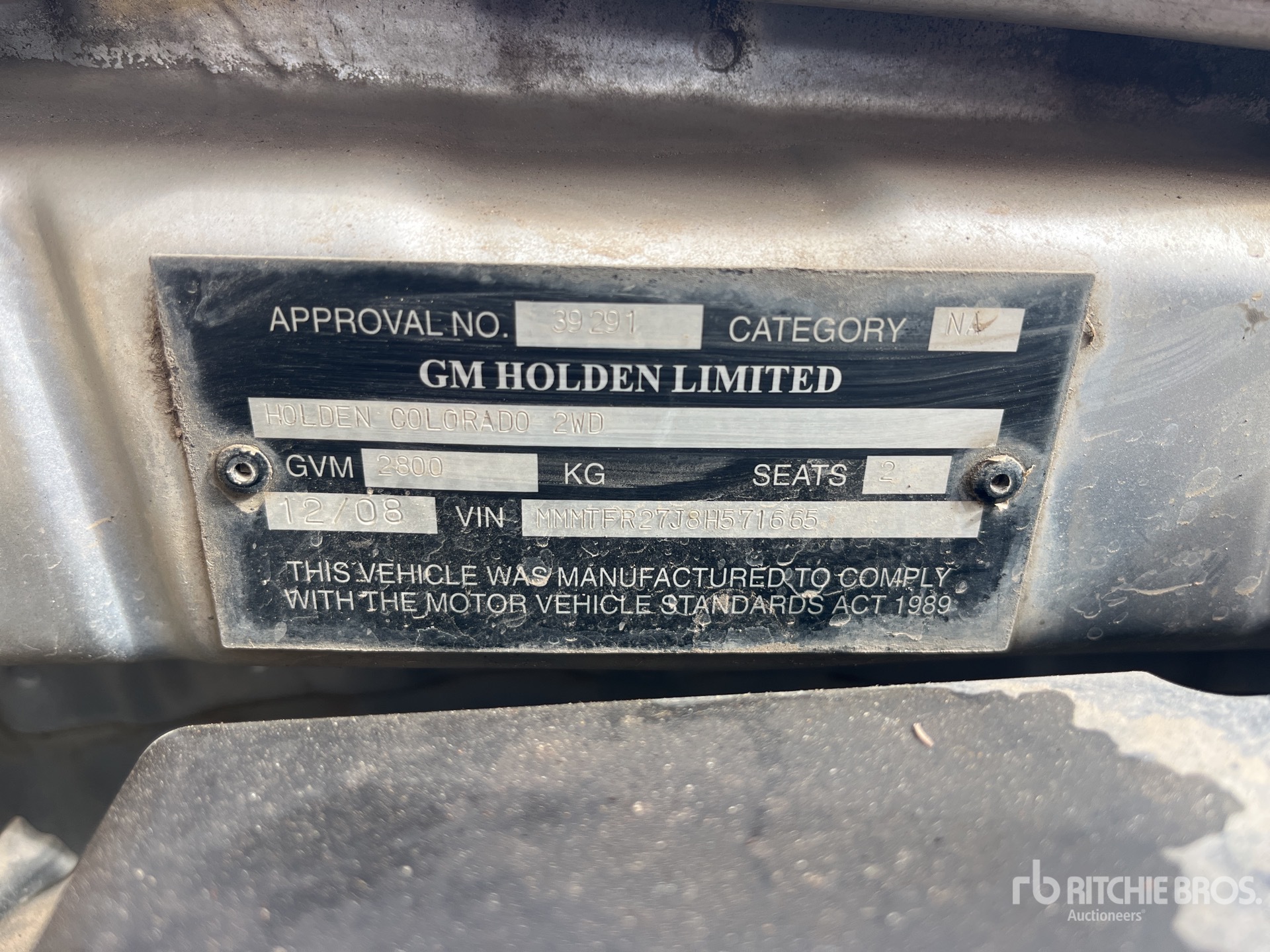 2008 Holden COLORADO
