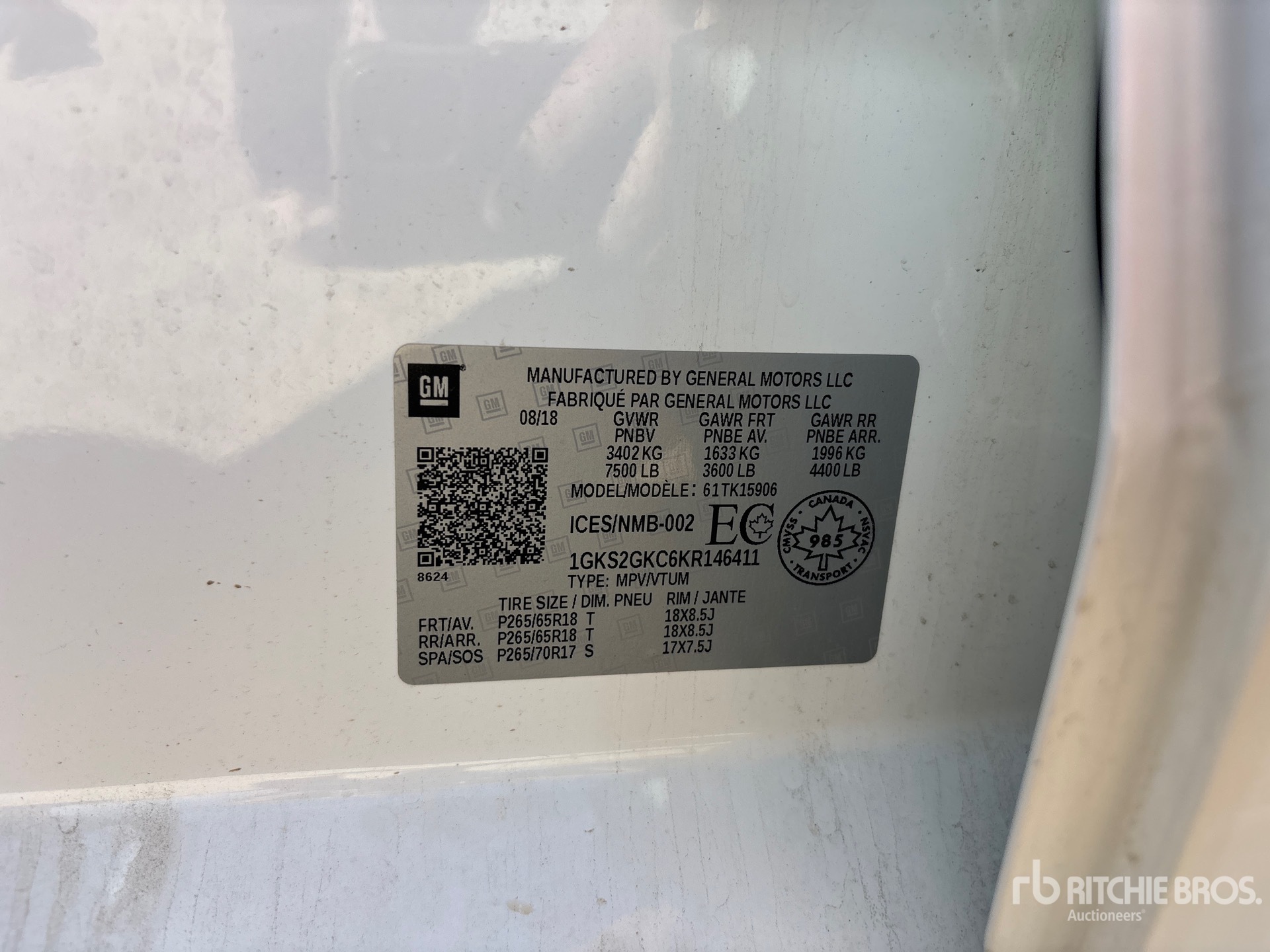 2019 GMC YUKON