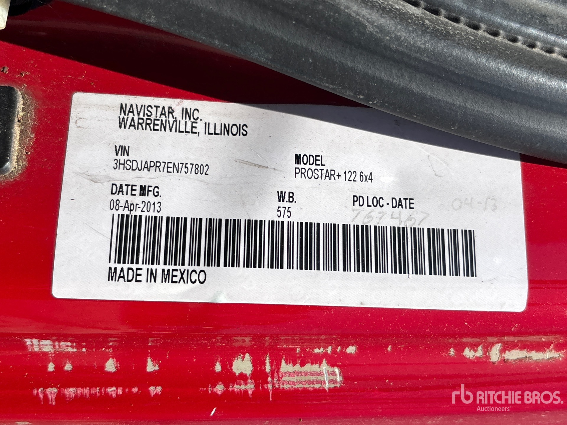 2014 International PROSTAR+122