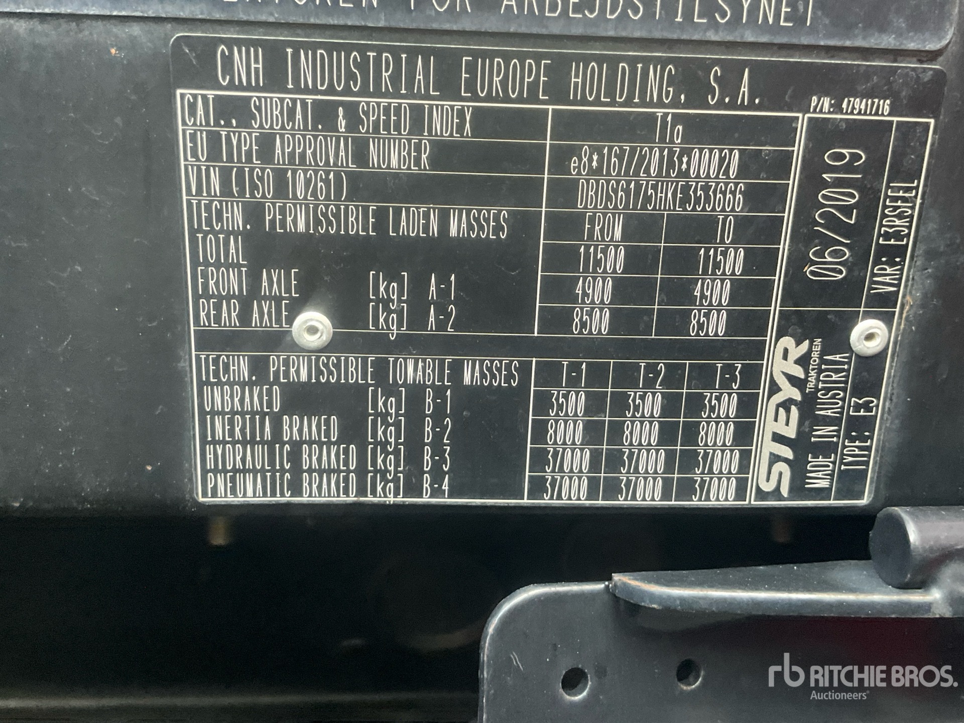 2019 Steyr 6175 CVT