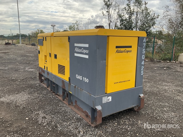 2016 Atlas Copco QAS 150 Generator Set