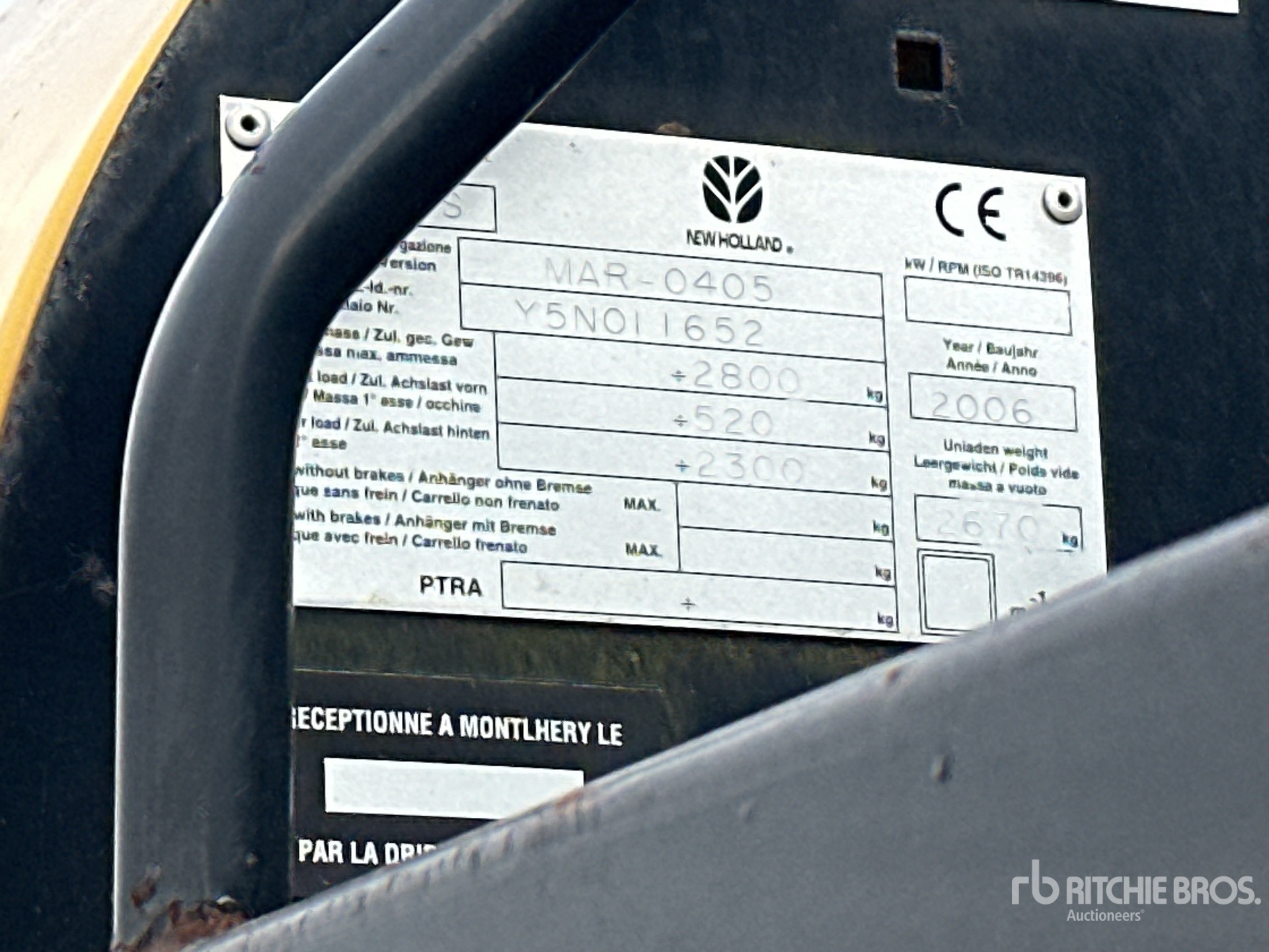 2006 New Holland BR740A