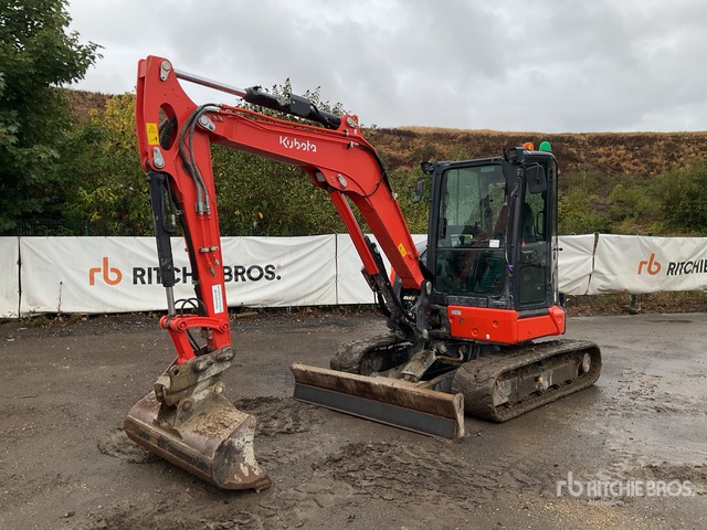 2022 Kubota U56-5 Mini Excavator: <6.6t