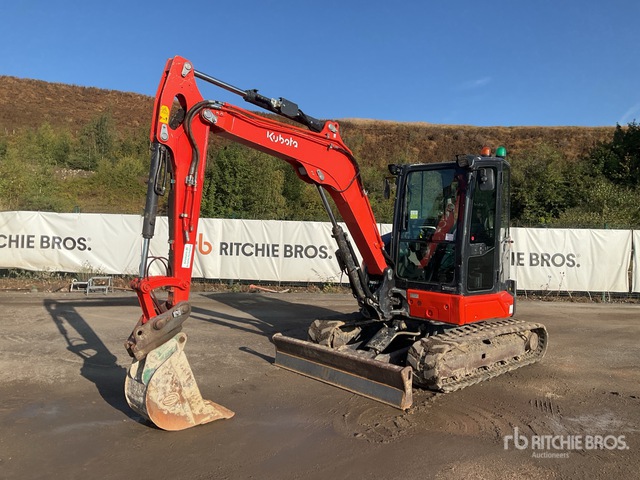 2022 Kubota U56-5 Mini Excavator: <6.6t