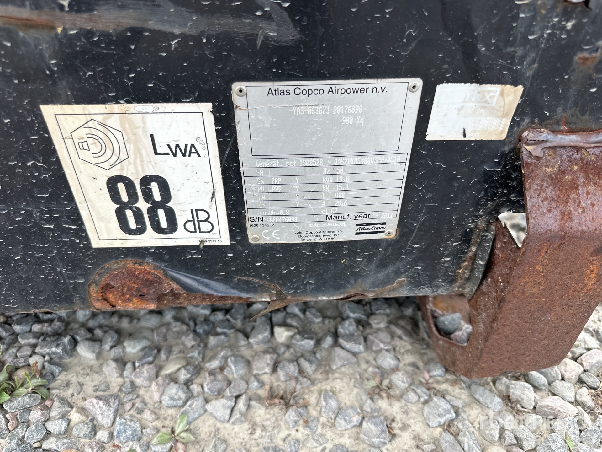 2011 Atlas Copco QAS20KDS