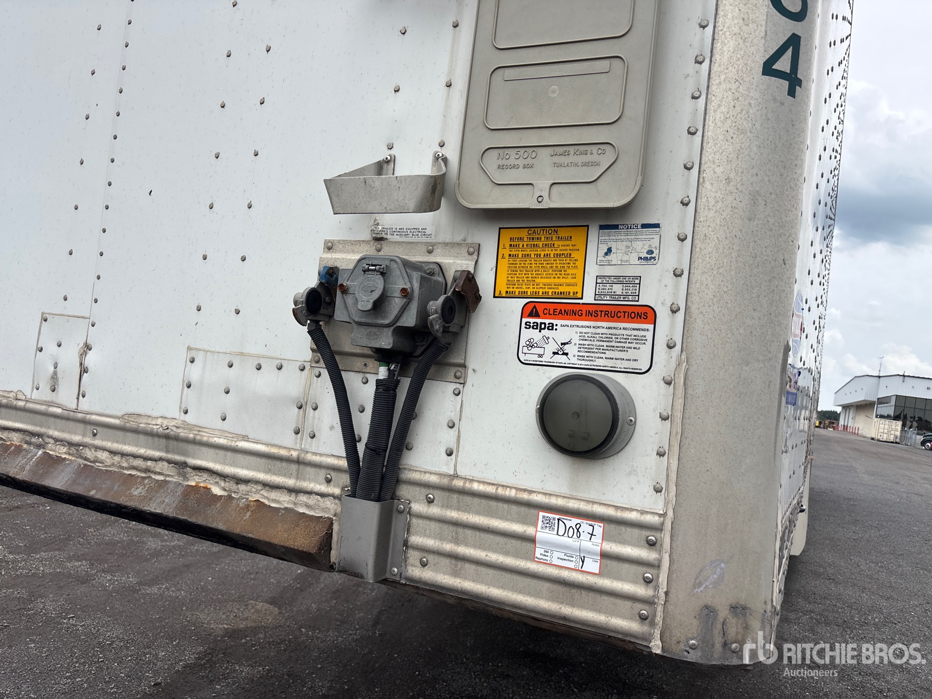 2016 Utility 53 FT X 102 IN T/A
