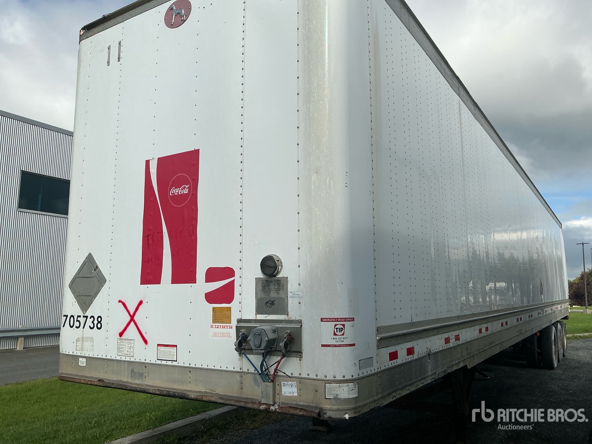 2008 Great Dane 53 FT X 102 IN TRI/A