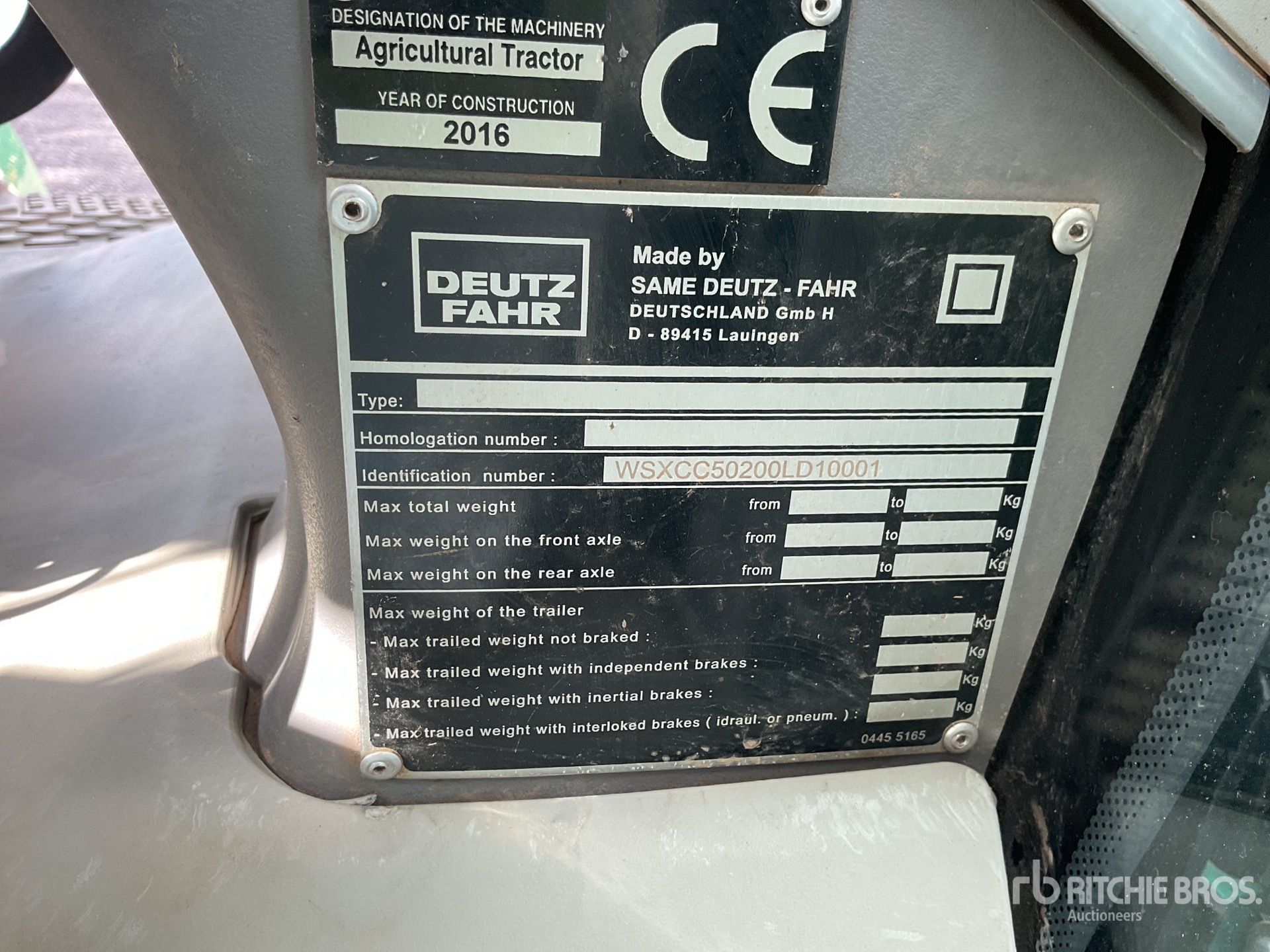 2016 Deutz-Fahr 6215 C SHIFT