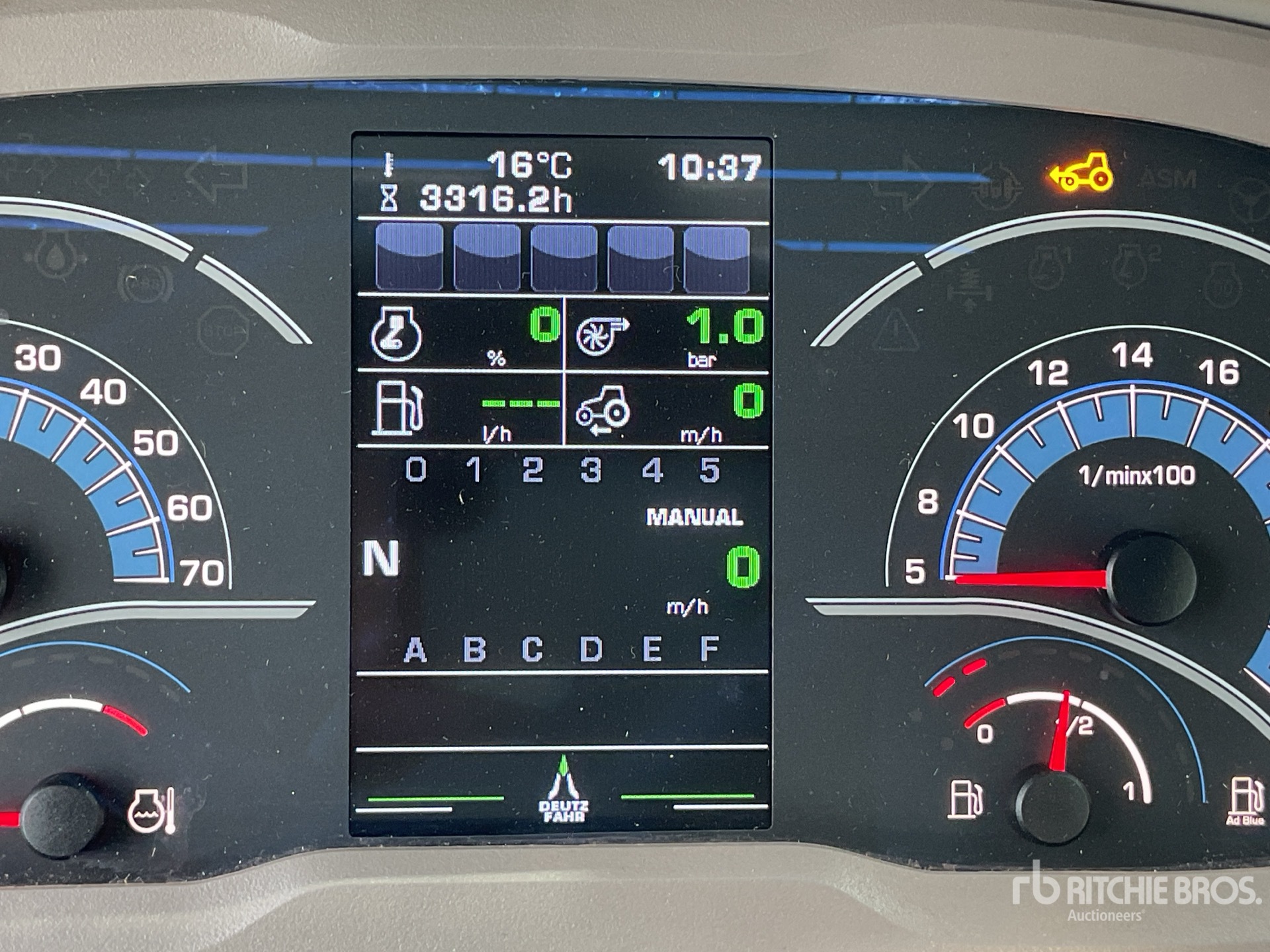 2016 Deutz-Fahr 6215 C SHIFT