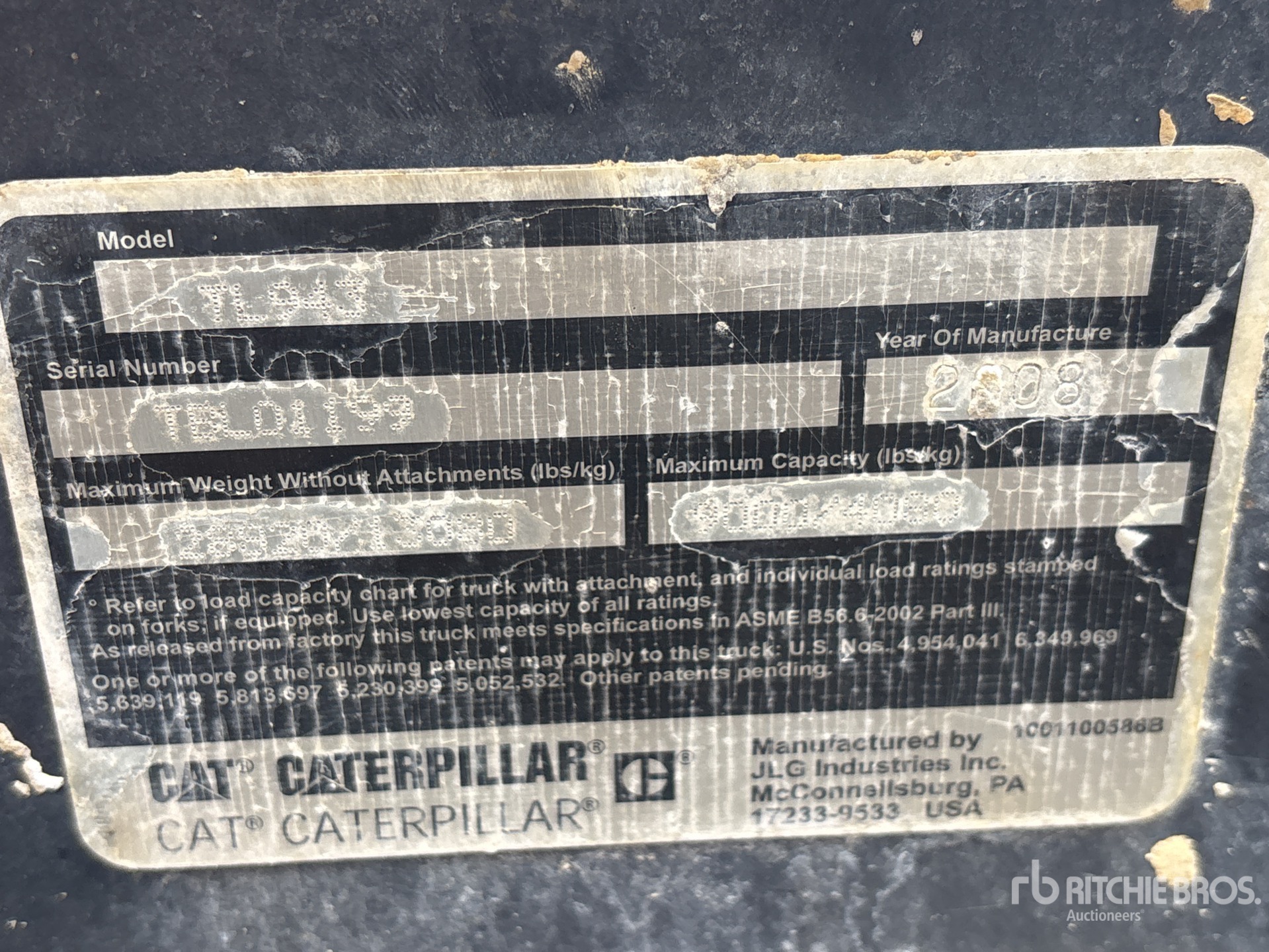 2008 Caterpillar TL943