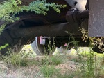 Trailer Chassis with Axle Condition