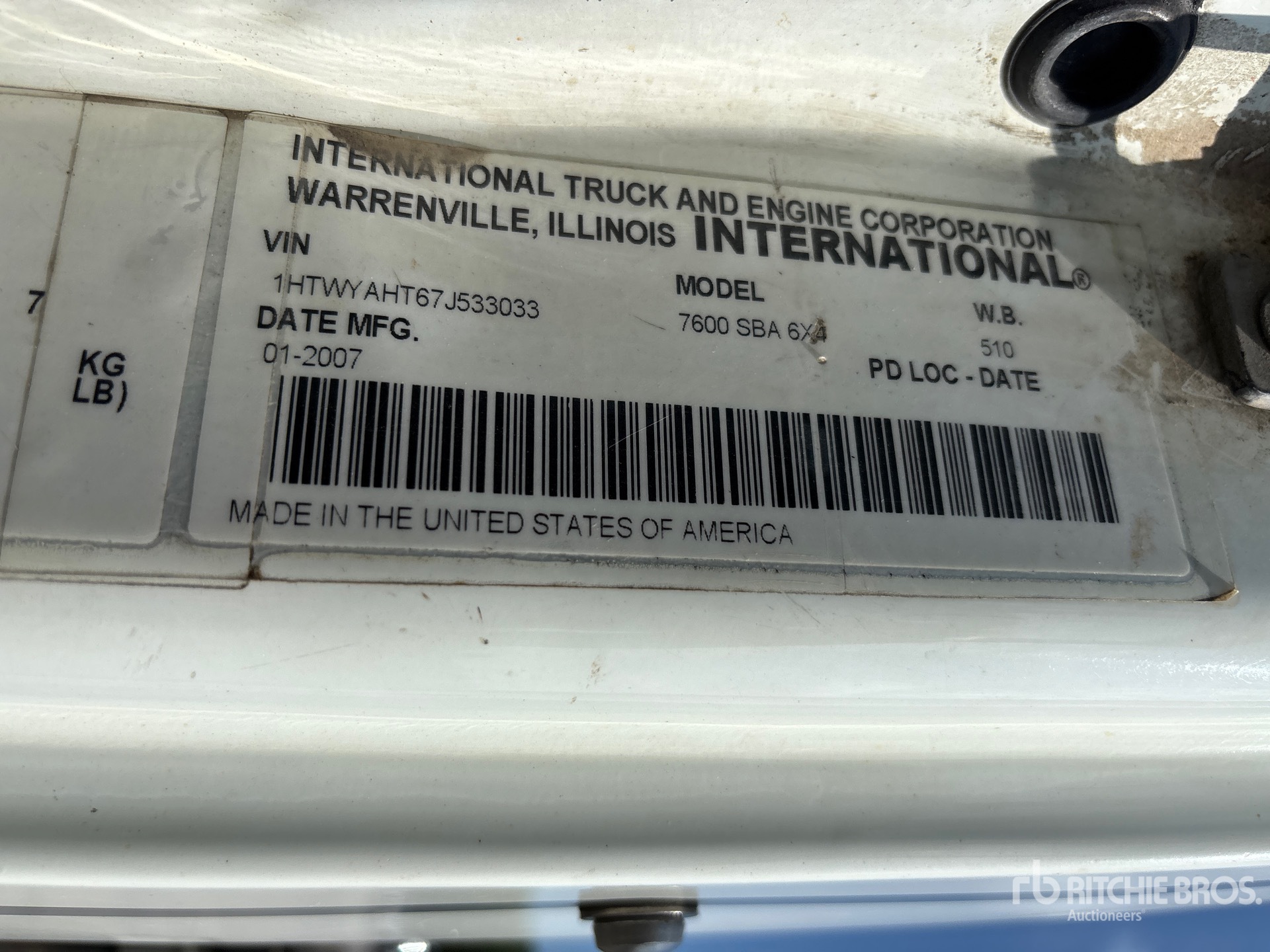2007 International 7600
