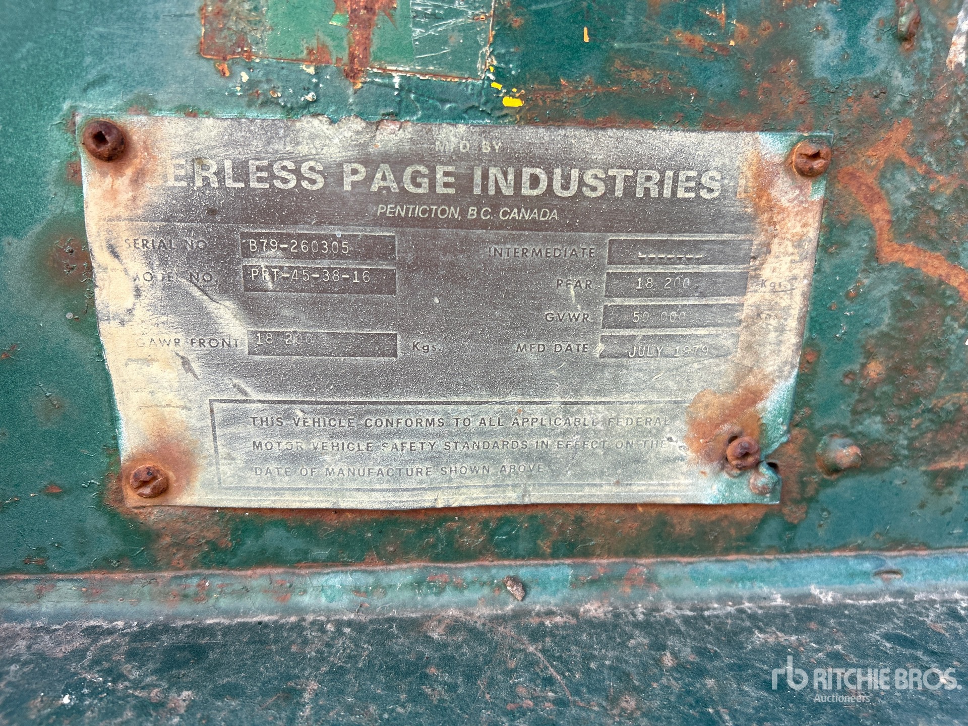 1979 Peerless PRT453816