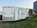 Trailer Chassis with Marker Lights Functional