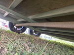 Trailer Chassis with Axle Condition